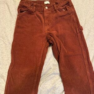 Rusty orange pacsun cord pants great condition